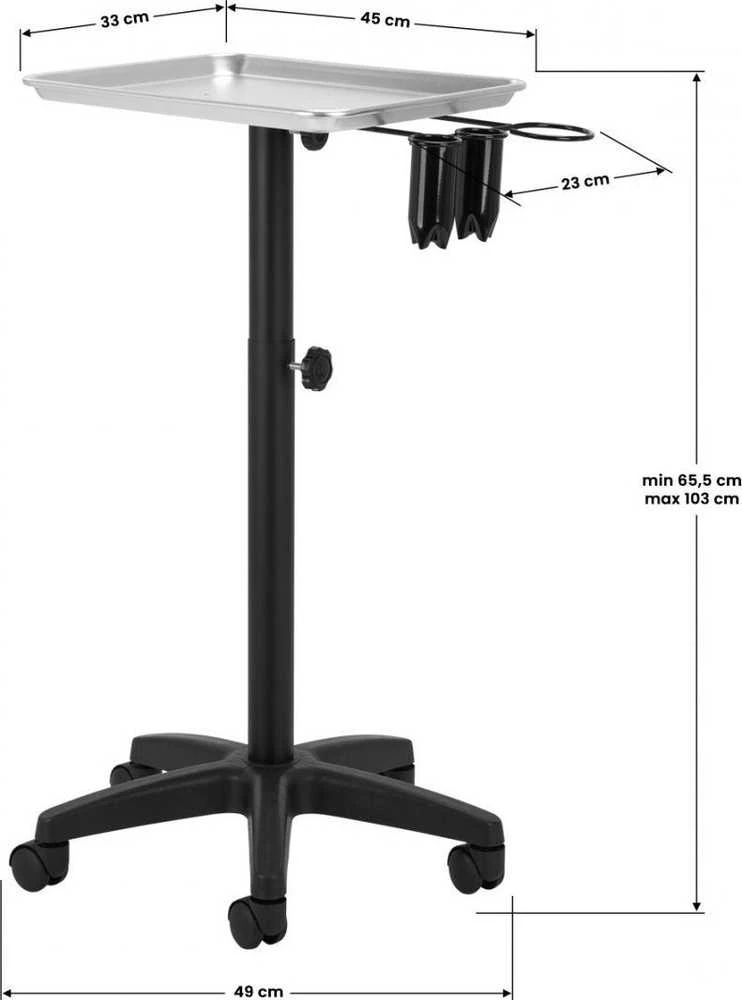 Activeshop Kosmetologinis vežimėlis GABBIANO L-121B