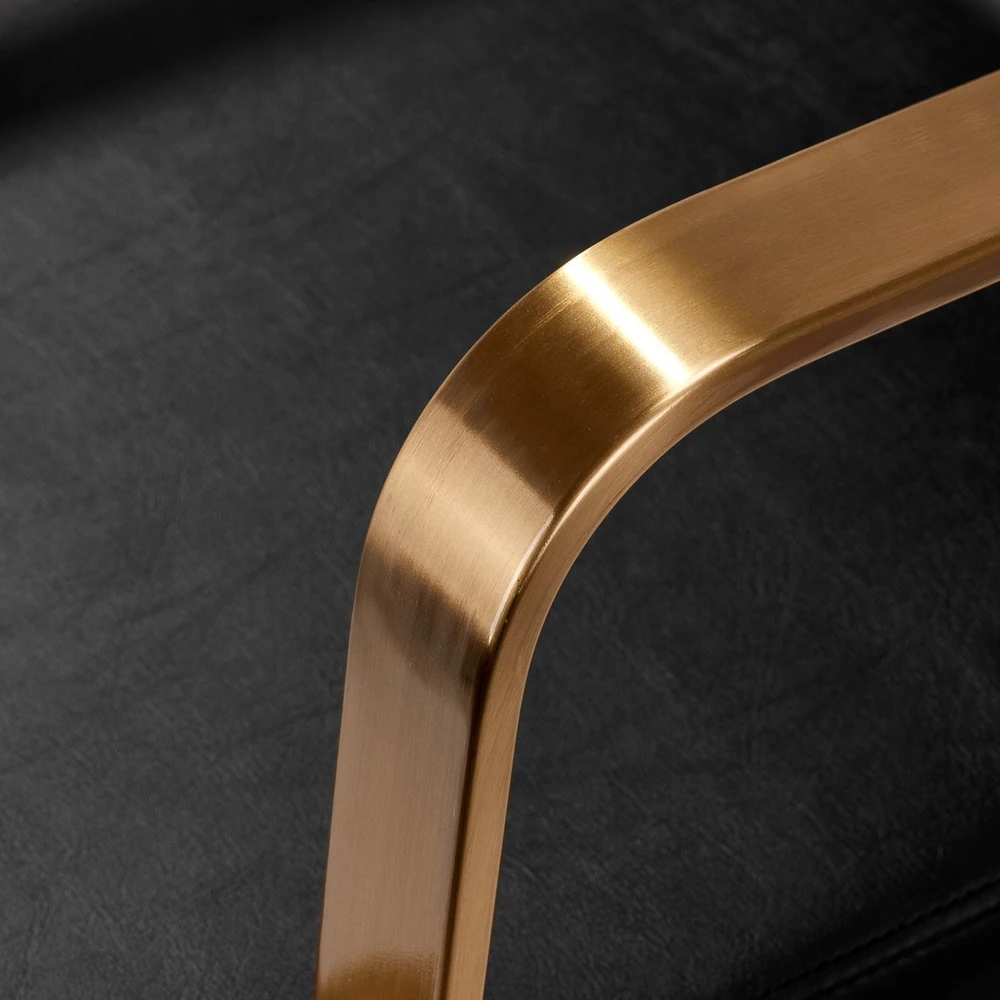 Activeshop Kirpyklos kėdė Gabbiano Porto Gold Juodas