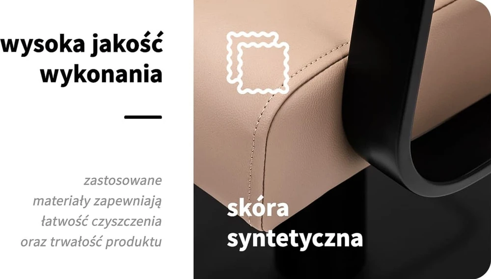 Activeshop Kirpyklos kėdė Gabbiano Porto Juodas Biege