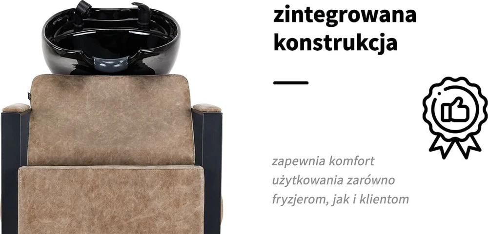 Activeshop Kirpyklos plautuvė Gabbiano Modena Old Brown