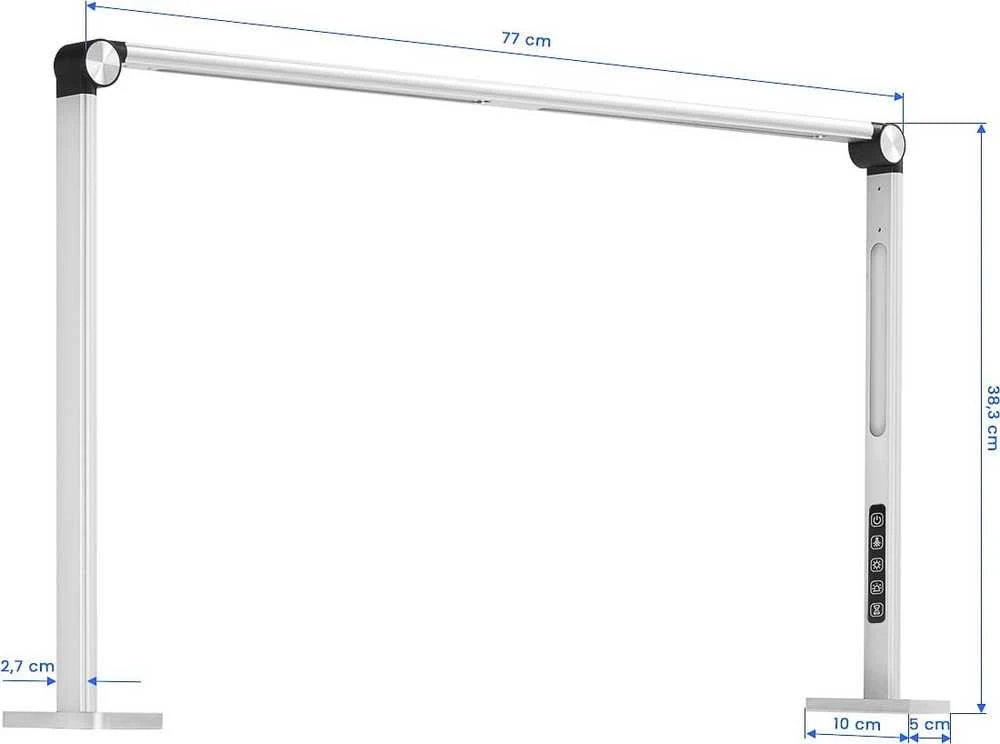 Activeshop Kosmetologinė lempa manikiūrui Glow ProLux Flexi