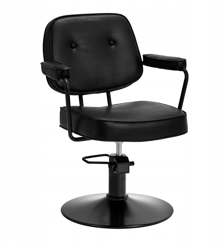 Activeshop Kirpėjo kėdė Hair System Tru Noir juoda