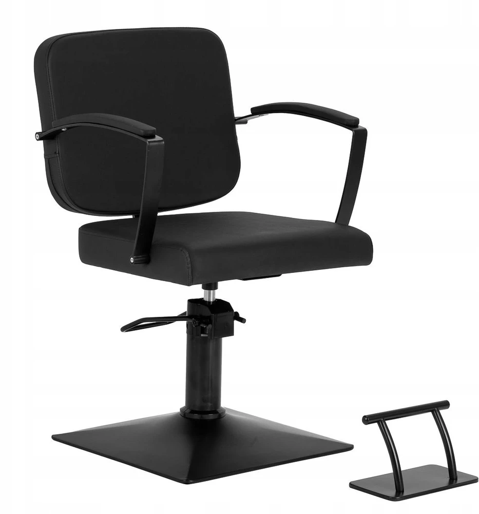 Activeshop Kirpėjo kėdė Hair System Edge Noir juoda