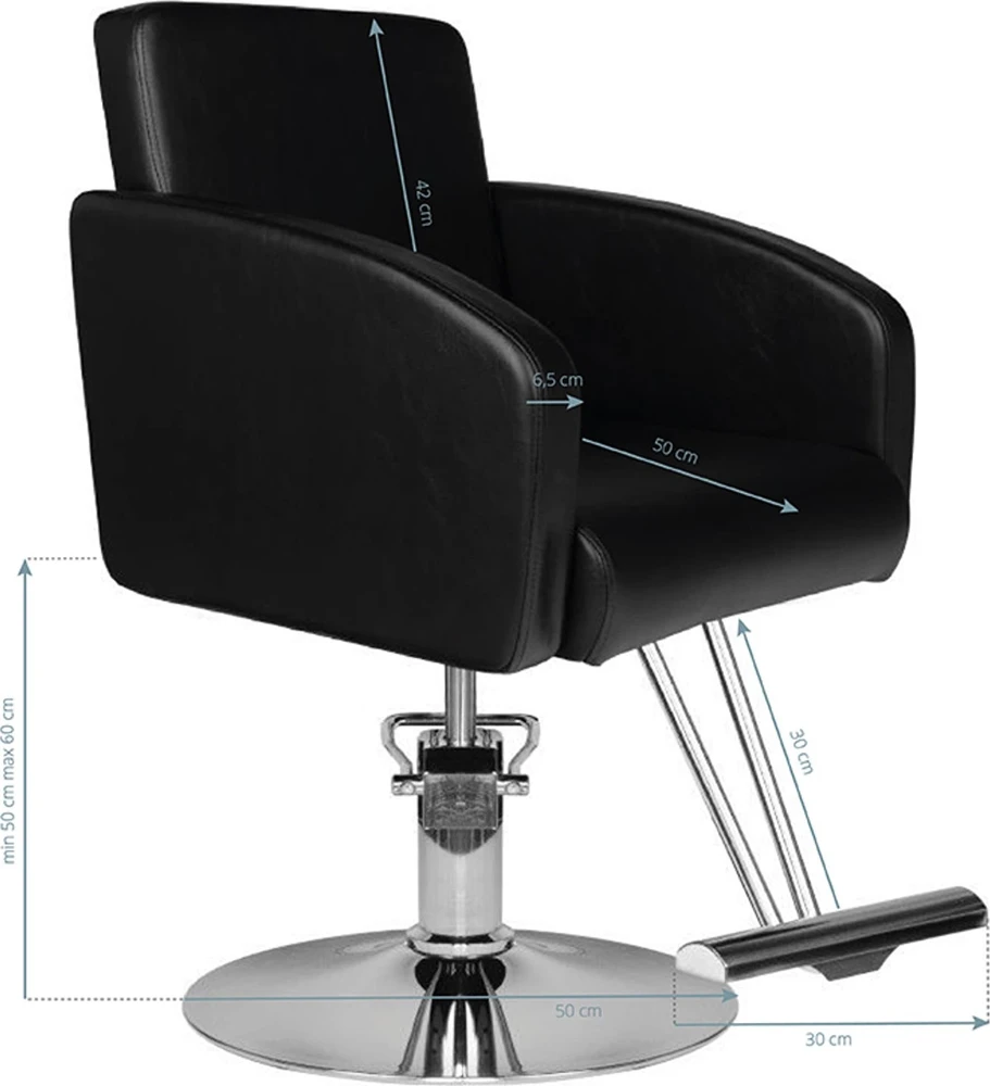 Activeshop Hair system kirpyklos kėdė HS40, juoda