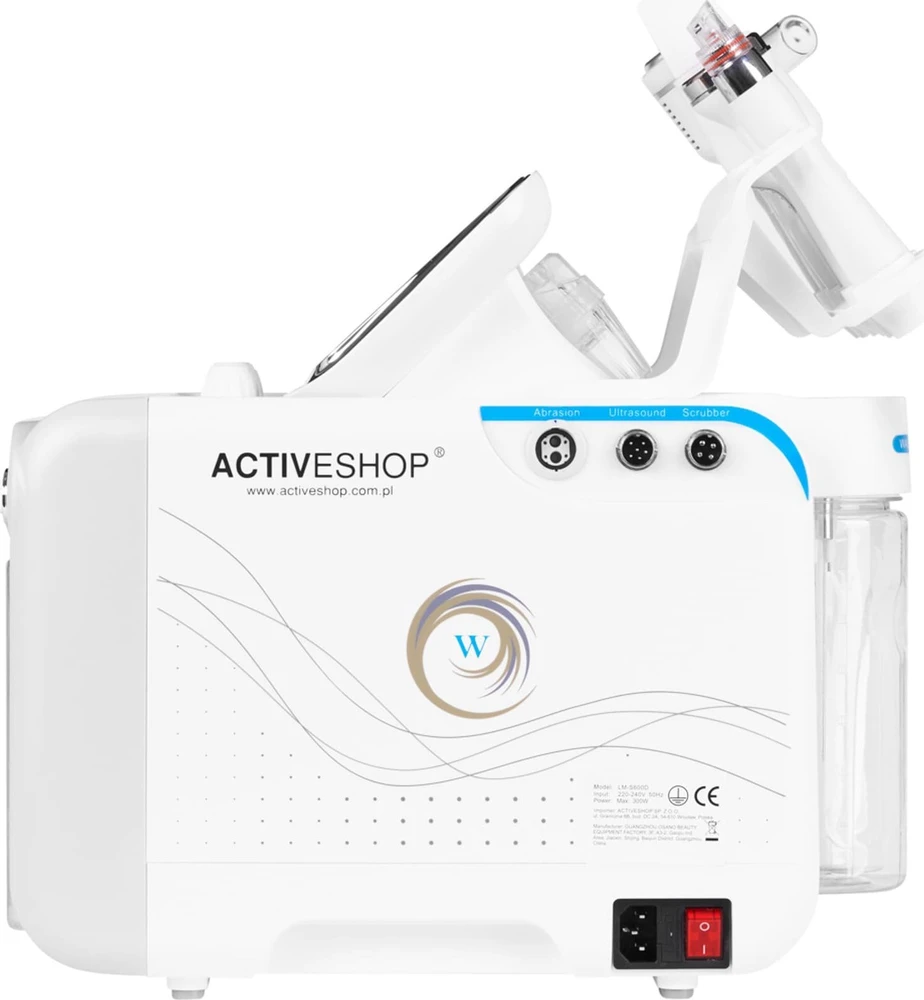 Activeshop Daugiafunkcinis odos priežiūros aparatas Hydrogen H2+ 6in1