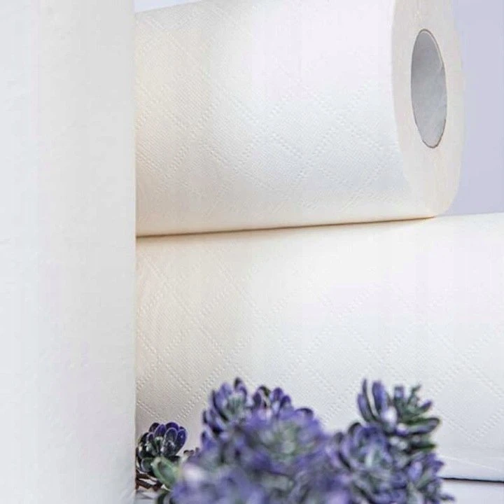 Activeshop Vienkartinis popierinis pakloto ritinys su folija 50 x 40 m, baltas