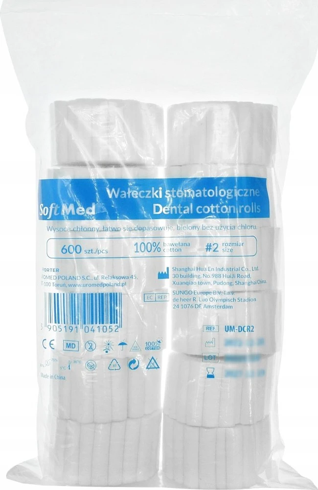 Activeshop Vienkartiniai medvilniniai separatoriai 600 vnt.