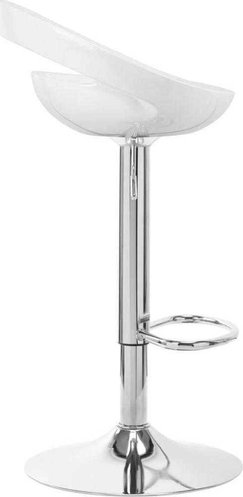 Activeshop Baro kėdė LUPUS ECO LEATHER CHROME Baltas