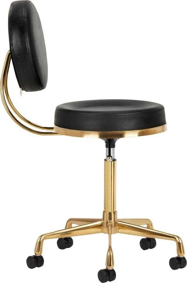 Activeshop Kosmetologinė meistro kėdutė COSMETIC CHAIR ELITE Juodas