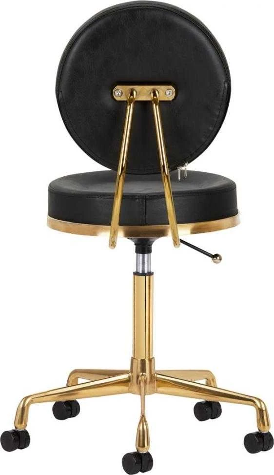 Activeshop Kosmetologinė meistro kėdutė COSMETIC CHAIR ELITE Juodas