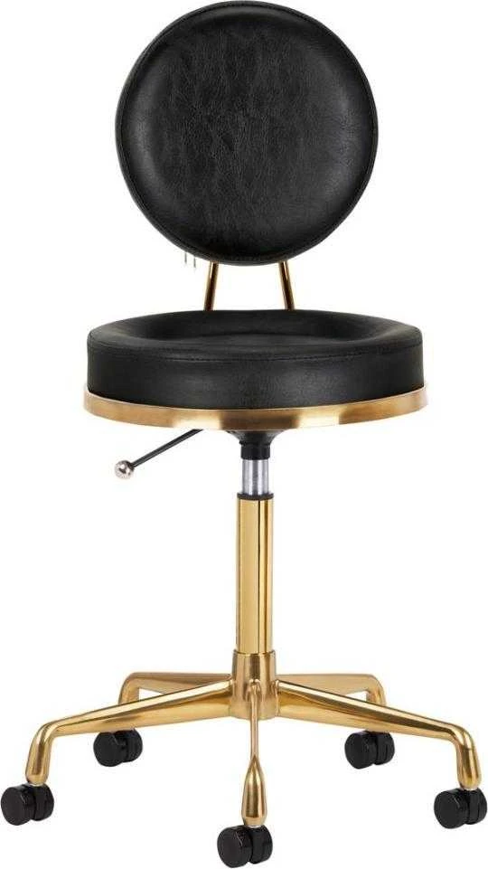 Activeshop Kosmetologinė meistro kėdutė COSMETIC CHAIR ELITE Juodas
