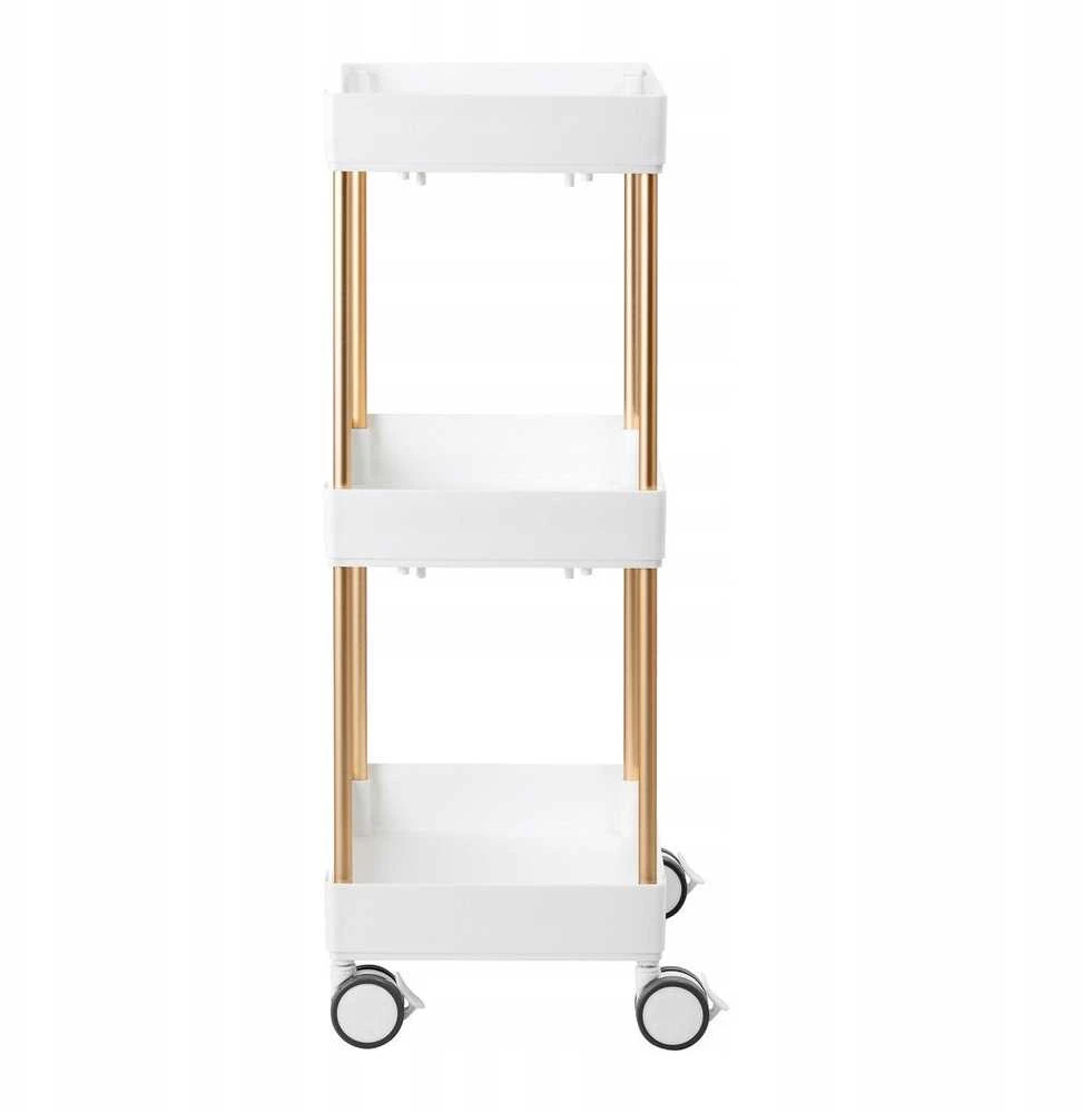 Activeshop Kosmetologinis vežimėlis 127 Baltas