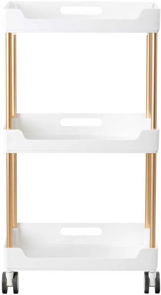 Activeshop Kosmetologinis vežimėlis 127 Baltas