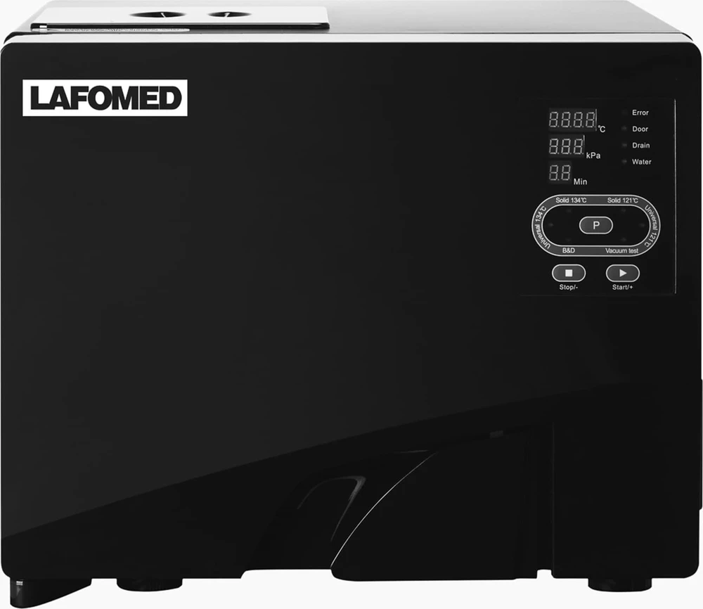 Activeshop Medicininis autoklavas Lafomed Standard Line LFSS12AA LED 12 l, B klasė, su spausdintuvu juodas