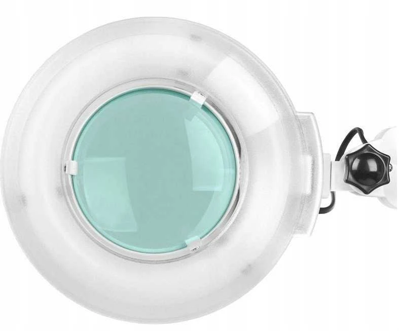 Activeshop Kosmetologinė LED lempa su lupa 5D 12W Baltas (tvirtinama prie stalo)