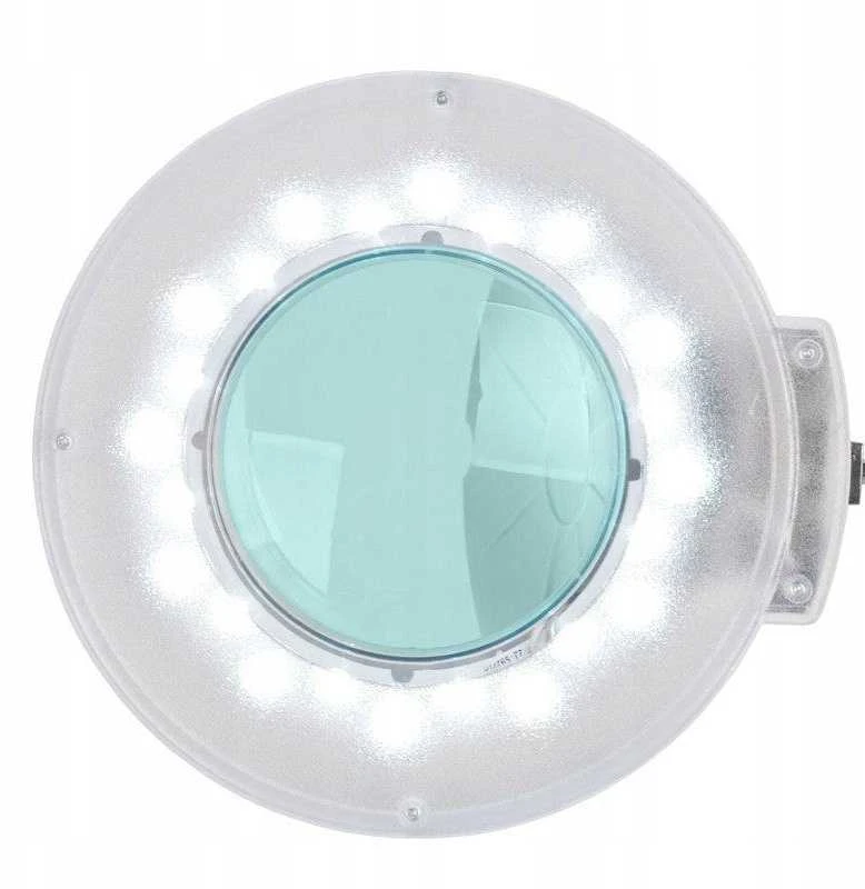 Activeshop Kosmetologinė LED lempa su lupa 5D 12W Baltas (tvirtinama prie stalo)