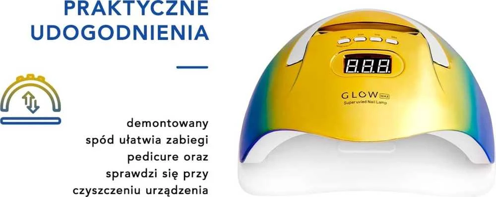 Activeshop Nagų lempa Glow F2 ZN