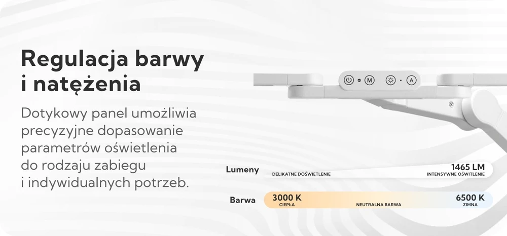 Activeshop Kosmetologinė lempa manikiūro procedūroms Glow L05, balta