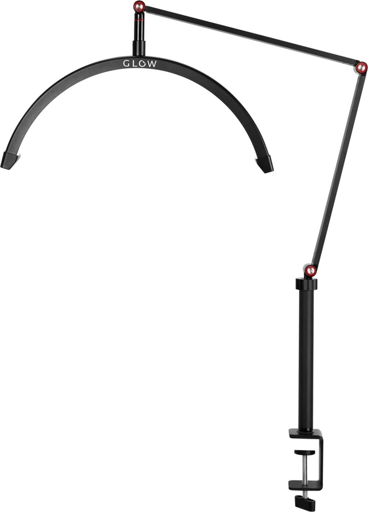 Activeshop Kosmetologinė stalinė LED lempa Glow MX3 Juodas
