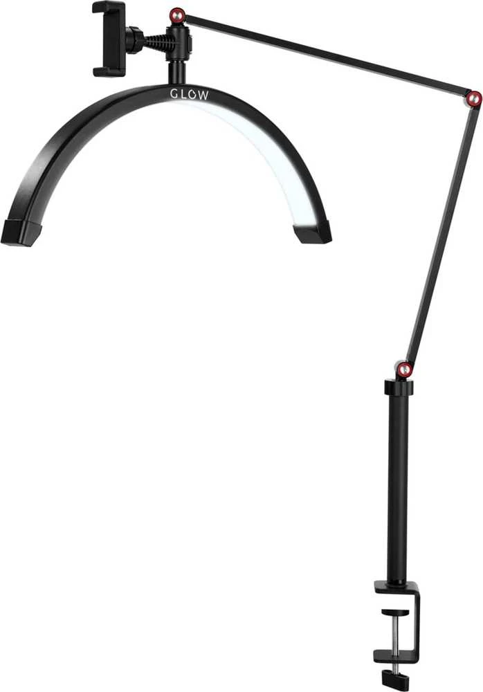 Activeshop Kosmetologinė stalinė LED lempa Glow MX3 Juodas