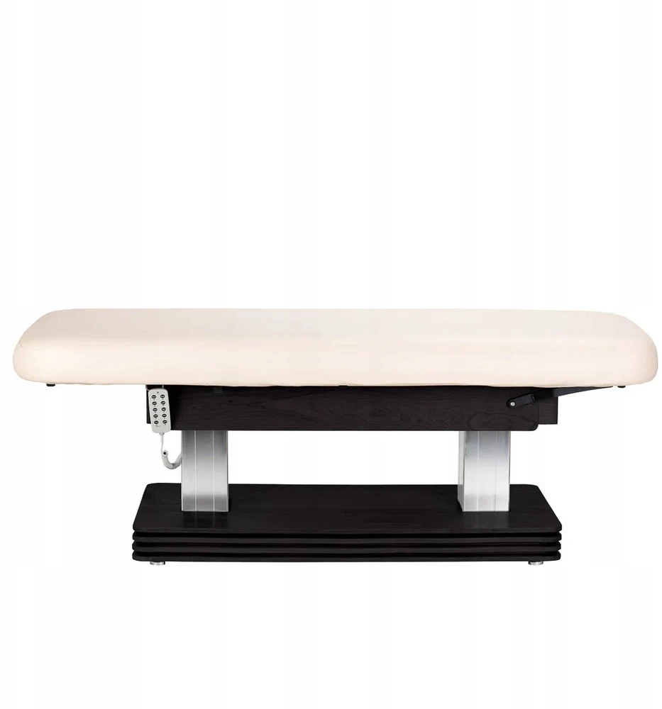 Activeshop Kosmetologinis SPA gultas Sillon Comfort cream and juodas