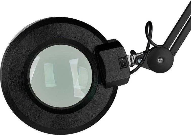 Activeshop Kosmetologinė lempa su lupa ir stovu S4 5D 22W Juodas