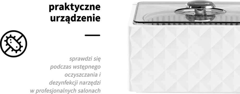 Activeshop Ultragarsinė valymo vonelė AD-3000 300ml 35W Baltas
