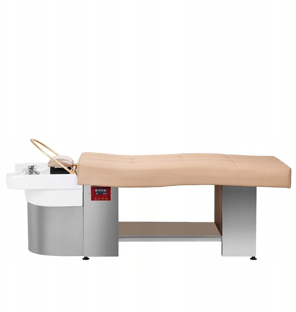 Activeshop Gabbiano Head Spa 017 plaukų plovimo lova smėlio spalvos