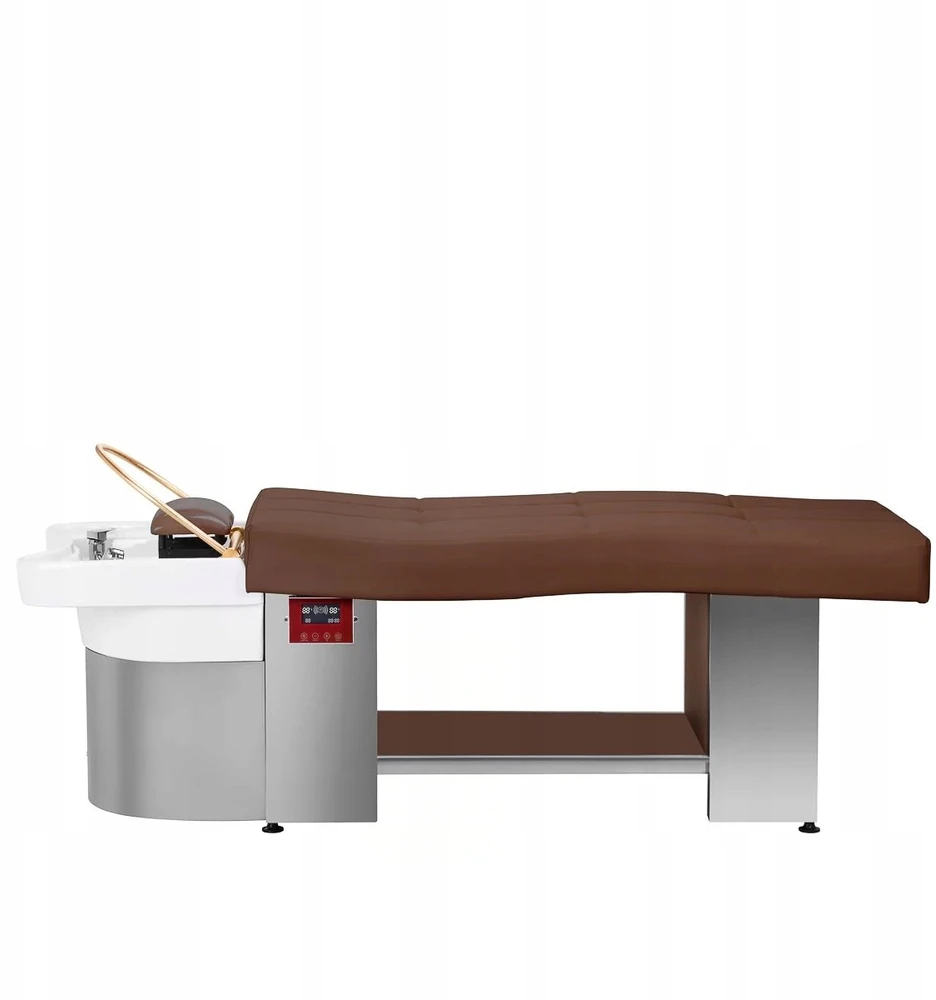 Activeshop Plaukų plovimo gultas su Head SPA funkcija Gabbiano 017 ruda