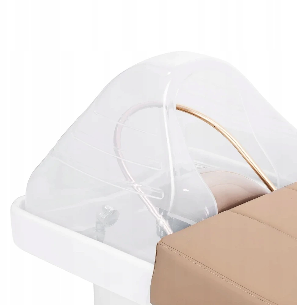 Activeshop Plaukų plovimo gultas su Head SPA funkcija Gabbiano 017B rusvai gelsvas