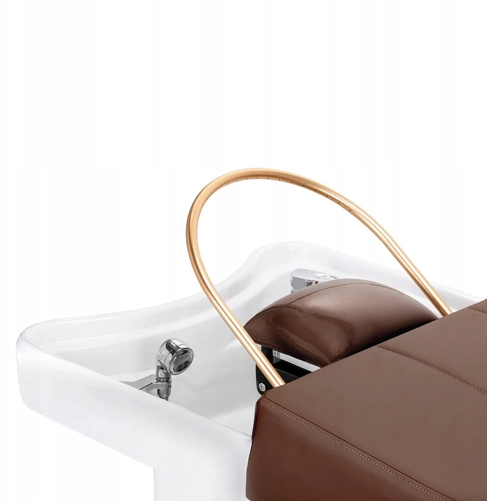 Activeshop Plaukų plovimo gultas su Head SPA funkcija Gabbiano 017 ruda