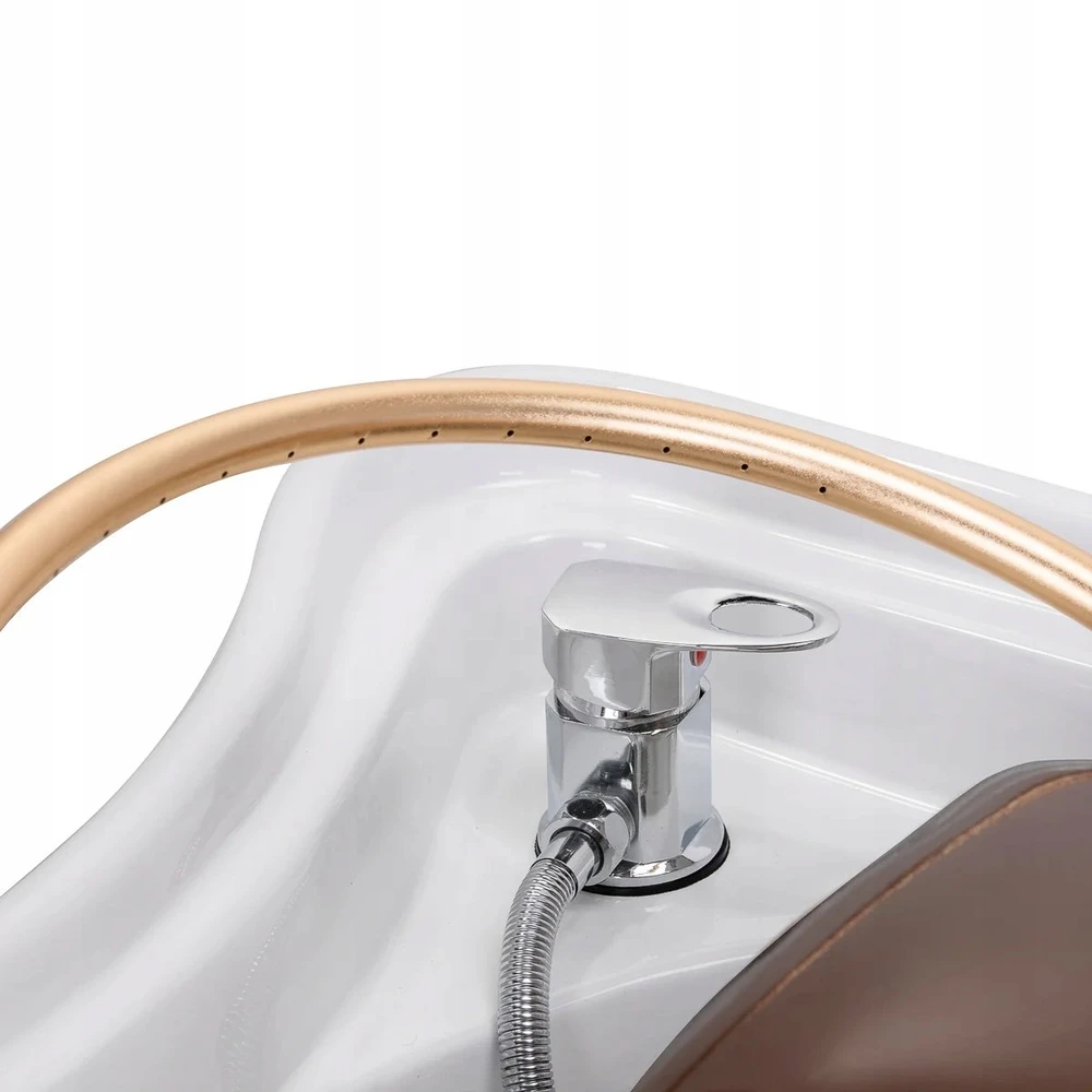 Activeshop Plaukų plovimo gultas su Head SPA funkcija Gabbiano 017 ruda