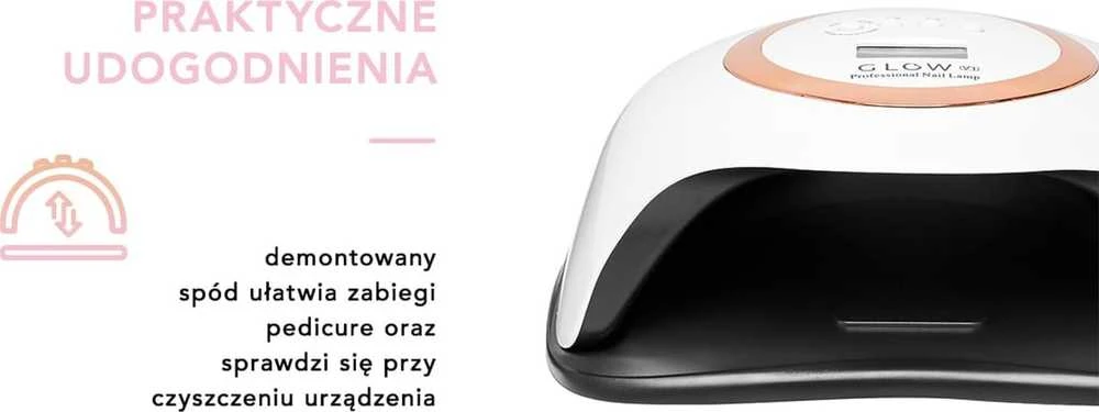 Activeshop Nagų lempa Glow V1
