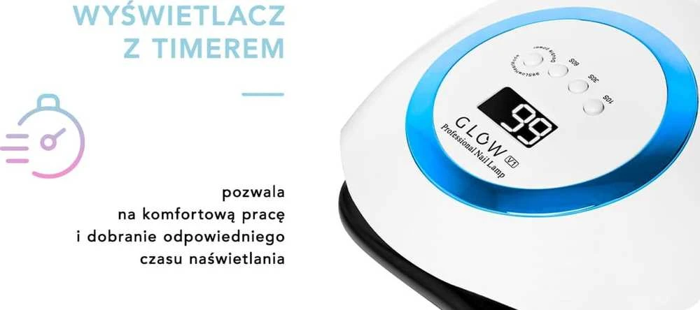 Activeshop LED lempa - Glow V1, 168w, mėlyna