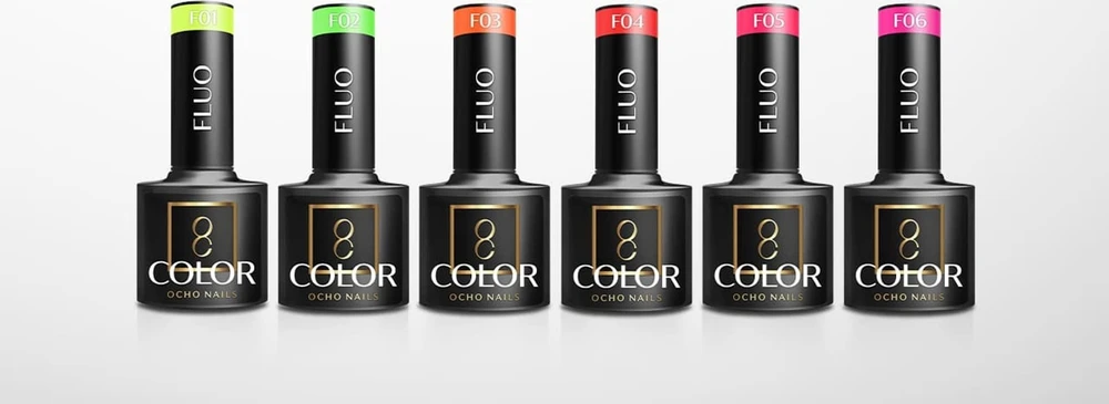 Activeshop Hibridinis nagų lakas OCHO Nails Color F10, 5 g