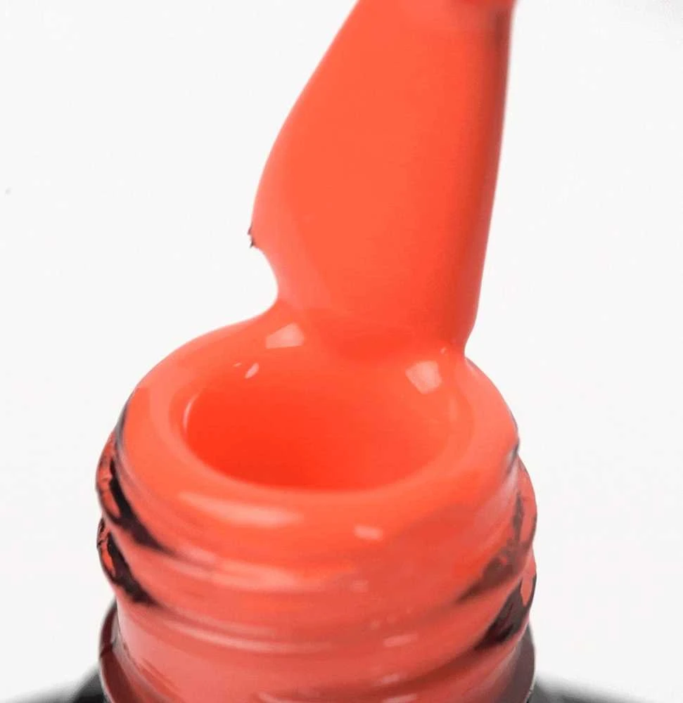 Activeshop Hibridinis nagų lakas Ocho Nails Color Rainbow, R04 oranžinė, 5 g