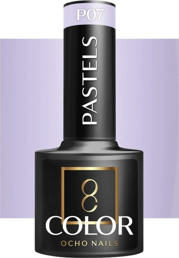 Activeshop Hibridinis nagų lakas Ocho Nails Pastels P07, 5 g