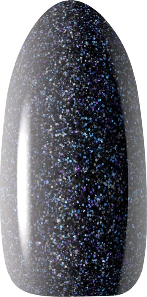 Activeshop Hibridinis nagų lakas Ocho Nails Color Gray, 607 tamsiai pilka, 5 g
