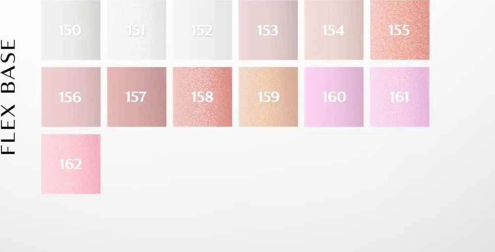Activeshop Hibridinė bazė Ocho Nails Flex 162, 5 g