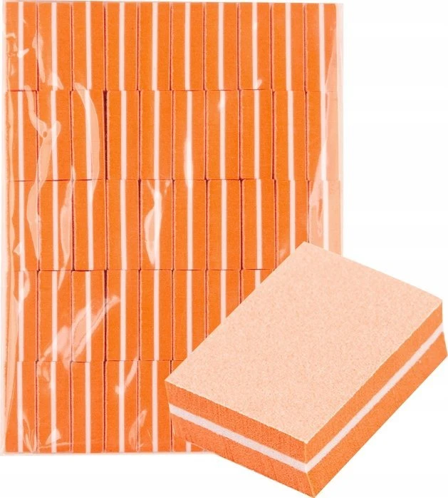 Activeshop Mini poliravimo blokelis (oranžinis) 50 vnt.