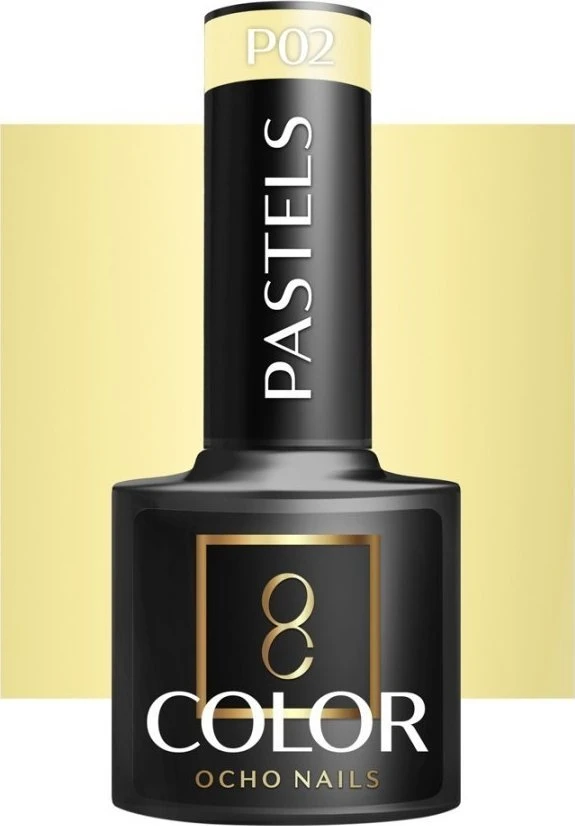 Activeshop Hibridinis nagų lakas Ocho Nails Pastels P02, 5 g