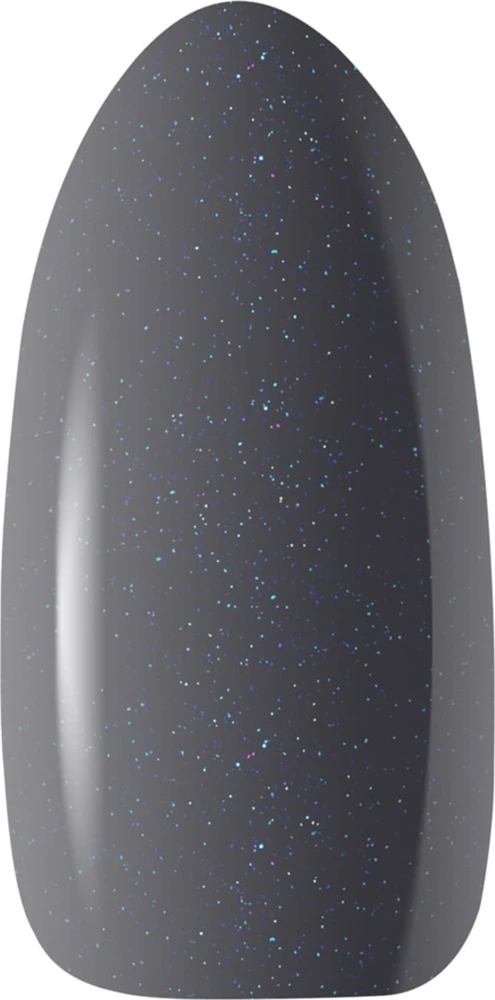 Activeshop Hibridinis nagų lakas Ocho Nails Gray, pilkas 606, 5 g