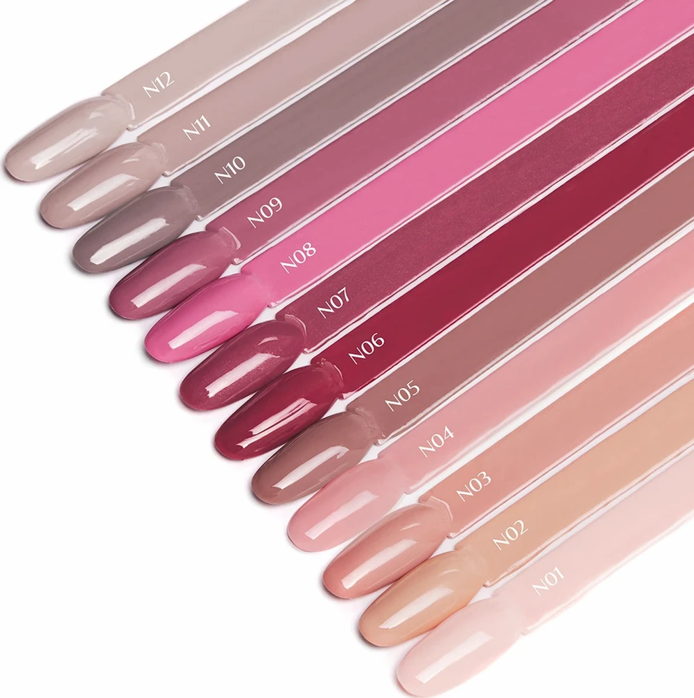 Activeshop Hibridinis nagų lakas Ocho Nails Nude, N10, 5 g