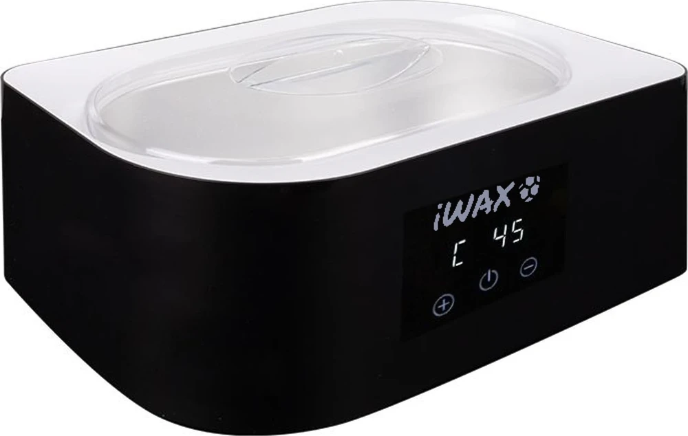 Profesionali parafino vonelė iWAX KISS 4000 ml, 200W, juodos spalvos