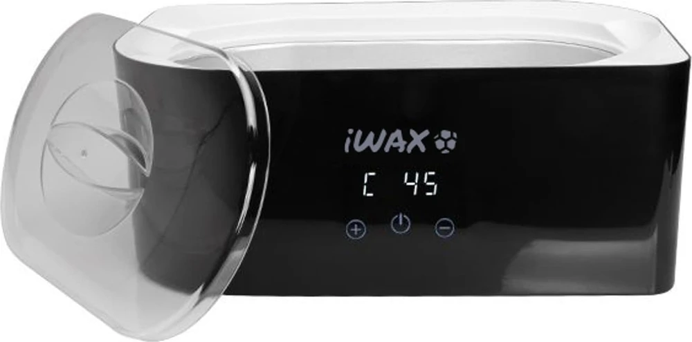 Profesionali parafino vonelė iWAX KISS 4000 ml, 200W, juodos spalvos