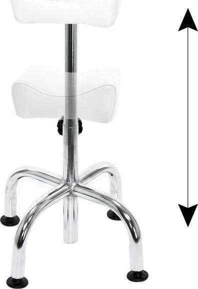 Activeshop Kojų atrama pedikiūrui FOOTREST FOR PEDICURE Baltas
