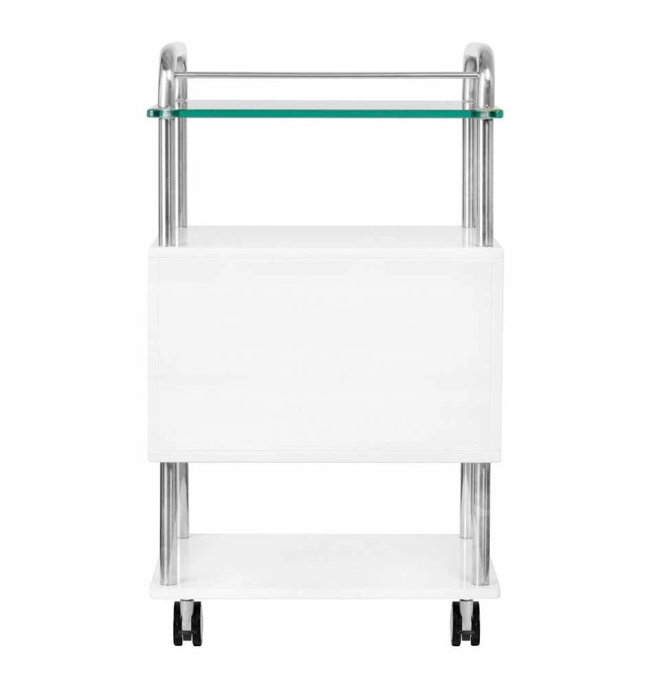 Activeshop Kosmetologinis vežimėlis 6052 Baltas