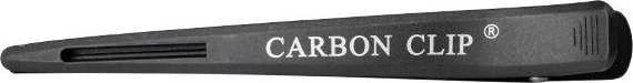 Activeshop Plaukų spaustukai - segtukai Carbon E-15, 10 vnt., 11.5 cm, juodi