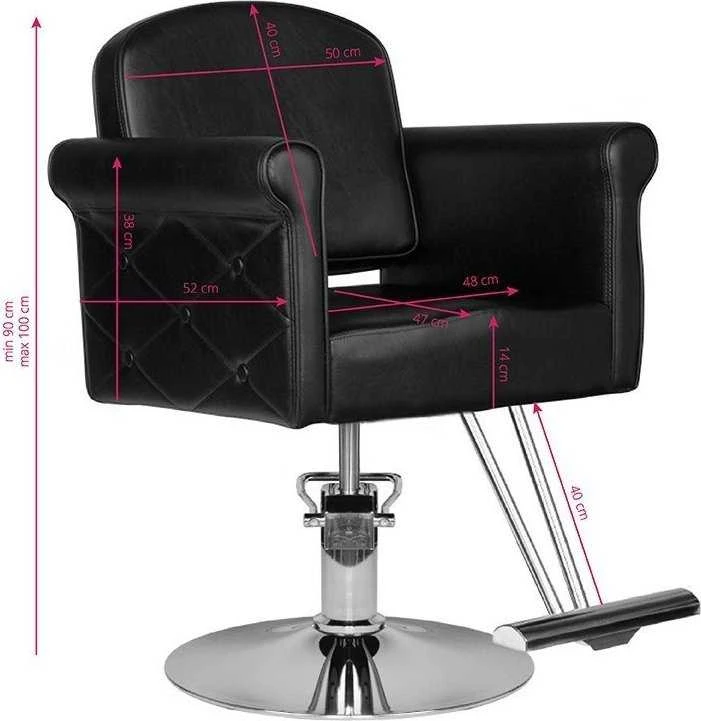 Activeshop Hair system kirpyklos kėdė HS69, juoda