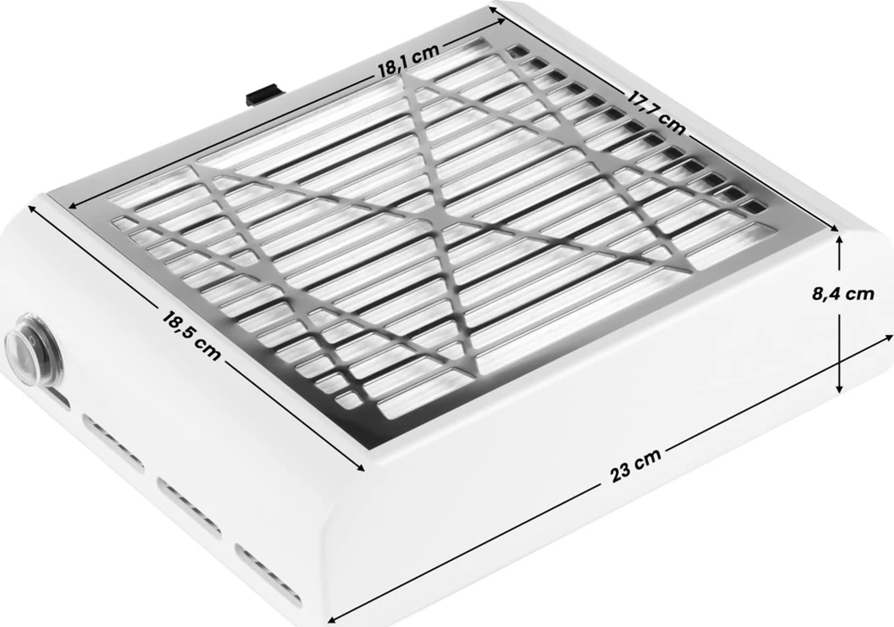 Activeshop Dulkių surinkėjas manikiūrui Momo J-23 kasetinis baltas